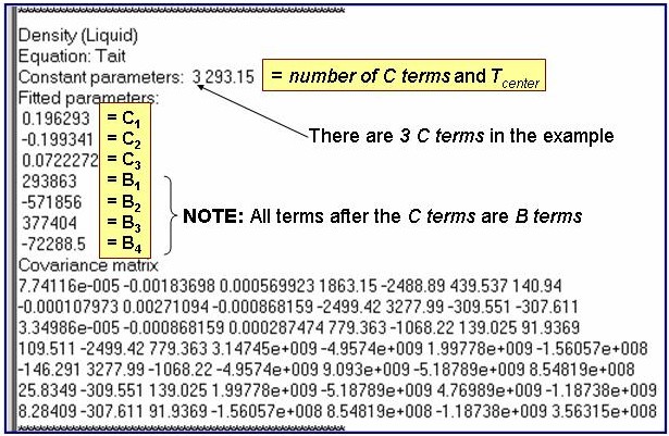 Equation Descriptions