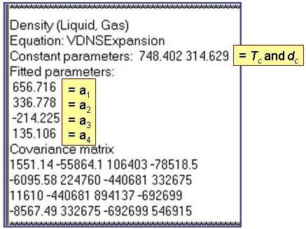 Equation Descriptions